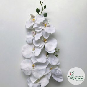 Искусственная белая орхидея Real Touch