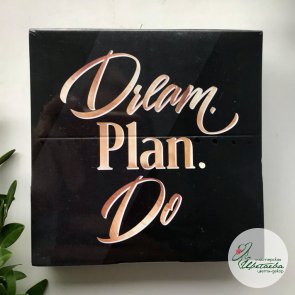 Бумажный блок - «Dream. Plan. Do.»
